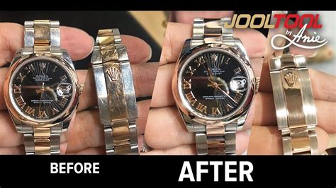 rolex polieren kosten|polishing a rolex worth it.